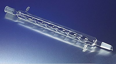 PYREX® Drip Tip Bulb Allihn Condensers, Inner and Outer Standard Taper Joints