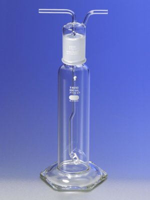 PYREX® Gas Washing Bottles