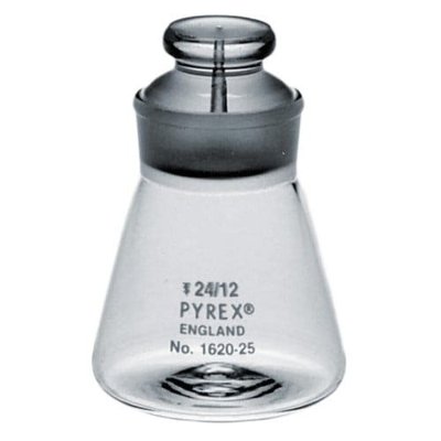 PYREX® Hubbard-Carmick Standard Taper Stopper Specific Gravity Bottles