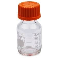 Corning PYREX® Round Media Storage Bottles, Screw Cap