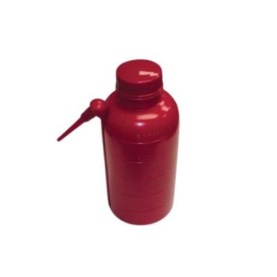 Red Unitary Wash Bottles