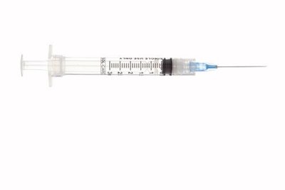 Sol-Care™ Luer Lock Safety Syringes with Exchangeable Needle