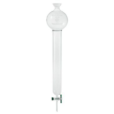 Spherical Joints Chromatography Columns, with Reservoir & PTFE Stopcock
