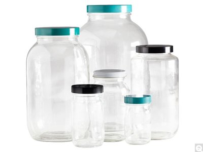 Standard Glass Wide Mouth Bottles