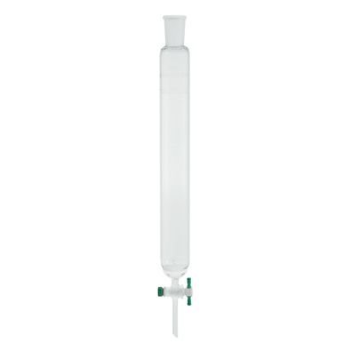 Standard-Taper Joint Chromatography Column, PTFE Stopcock & Fritted Disc
