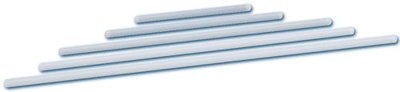 Steel Core Stirring Rods, Round Ends