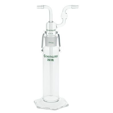 Tall-Form Gas-Washing Drechel Bottles