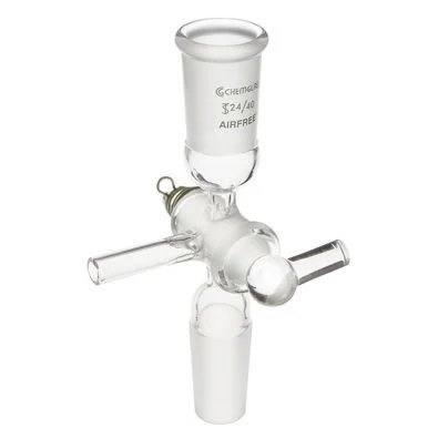 Top Outer and Lower Inner Joint Flushing Adapters, Airfree, Schlenk