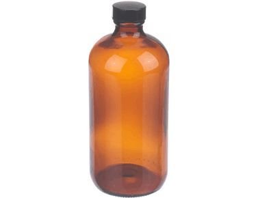 DWK Life Sciences WHEATON® Glass Clear and Amber Boston Round Bottles