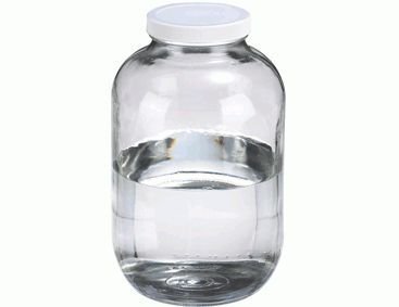 WHEATON® Standard Wide Mouth Bottle, Clear Glass