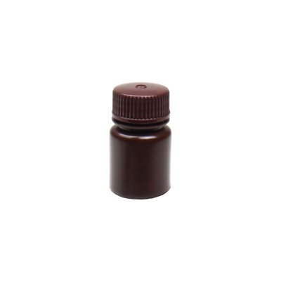 United Scientific Wide Mouth Amber HDPE Reagent Bottles