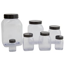 Wide Mouth Lab Sample / Storage PVC Bottle