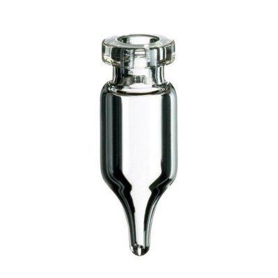 1.1mL Limited Volume Wide Opening Crimp Top Vials, Tapered Bottom, 11mm Finish