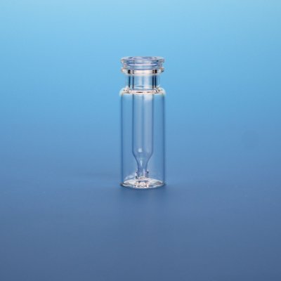 JG Finneran Associates 11mm, Limited Volume Snap Ring/Crimp Top Vials - Solid Glass and Interlocked Vials, 12x32mm