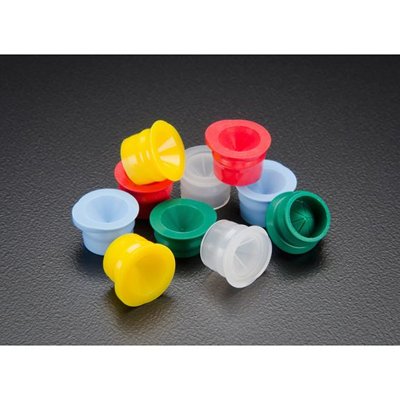 12mm, Polyethylene Conical Snap Plugs with Starburst