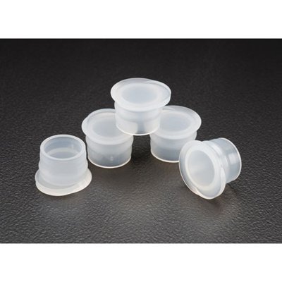12mm, Polyethylene Flat Top Snap Plug