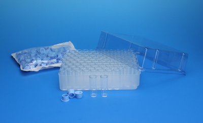 2.0mL Shell Vial Snap Plug Convenience Packs, 12mm Finish