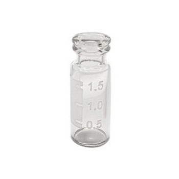 JG Finneran Associates 2.0mL Snap Ring™ Crimp Top Vials, 11mm Finish