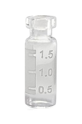 JG Finneran Associates 2.0mL Standard Opening Crimp Top Vials, 11mm Finish