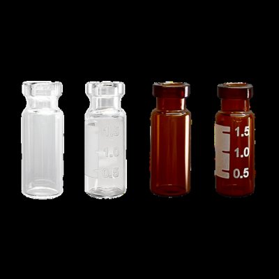 2.0mL Wide Opening Crimp Top Vials, 11mm Finish