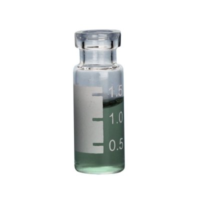 JG Finneran Associates 2 mL Wide Opening Crimp-Top Vials, 11mm Crimp Finish