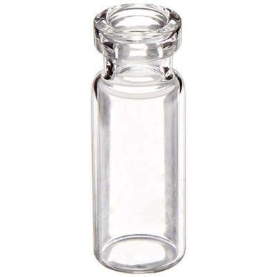 JG Finneran Associates 2 mL Wide Opening Crimp-Top Vials, 11mm Crimp Finish