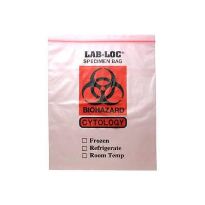 Elkay Plastics 2-Wall Lab-Loc® Specimen Transfer Bags