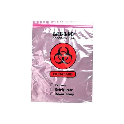 Elkay Plastics 2-Wall Lab-Loc® Specimen Transfer Bags