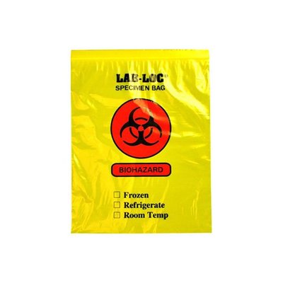 Elkay Plastics 2-Wall Lab-Loc® Specimen Transfer Bags