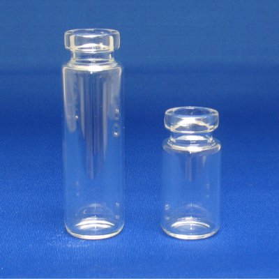 20mm, Crimp SPME Specialty Vials, Rounded Bottom
