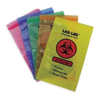 3-Wall Lab-Loc® Specimen Transfer Bags