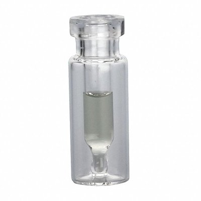 JG Finneran Associates 300µL Interlocked™ Limited Volume Wide Opening Crimp Top Vials, 11mm Finish