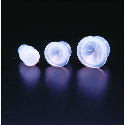 8mm, Polyethylene Conical Snap Plugs with Starburst