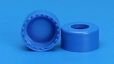 JG Finneran Associates 9mm, R.A.M.™ Preassembled Screw Thread Closure with Ultra Low Bleed Septa for Mass Spec and Sensitive Analysis