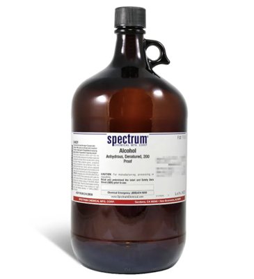 Spectrum Chemical Alcohol, Anhydrous, Denatured, 200 Proof