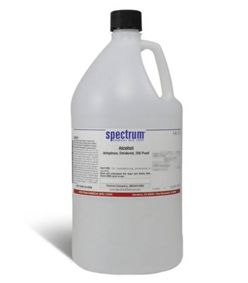 Alcohol, Anhydrous, Denatured, 200 Proof