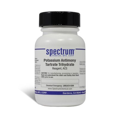 Antimony Potassium Tartrate Trihydrate Reagent ACS