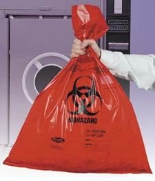 Autoclavable Biohazard Bags, Double Thick
