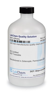 LabChem Inc. Buffer Solutions pH 10.0 @ 25°C, Carbonate, 500mL- 20L