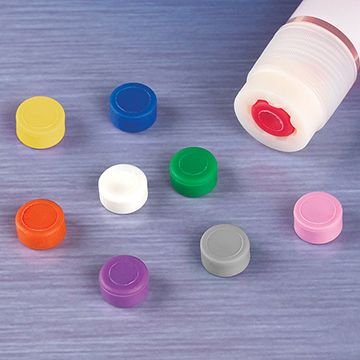 Globe Scientific Color Coded CryoClear™ Cap Inserts