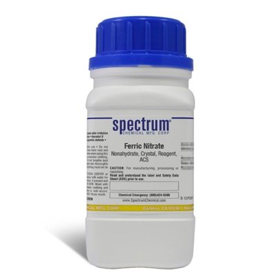 Ferric Nitrate, Nonahydrate, Crystal, Reagent, ACS