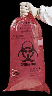 High-Strength Polypropylene Autoclavable Infectious Waste Bag, 2 mil