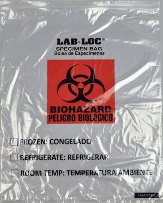 Elkay Plastics Lab-Loc® Specimen Bags