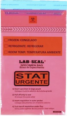 Elkay Plastics Lab-Seal® Tamper-Evident 3-Wall Specimen Bags