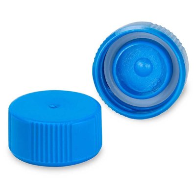 Globe Scientific Screw Caps with O-Ring for Microcentrifuge Tubes