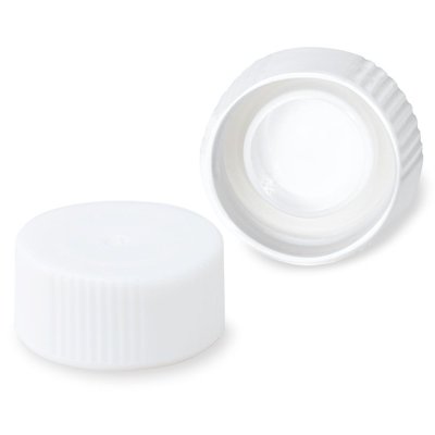 Globe Scientific Screw Caps with O-Ring for Microcentrifuge Tubes