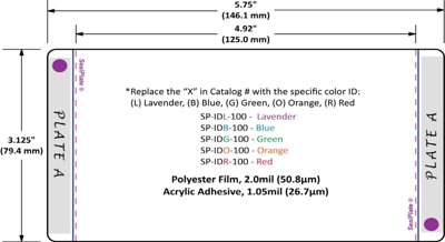 Excel Scientific SealPlate® ColorTab™