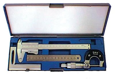 United Scientific Four Piece Precision Measuring Set