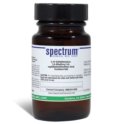 2-(4-Sulfophenylazo-1,8-dihydroxy-3,6-naphthalenedisulfonic Acid Trisodium Salt