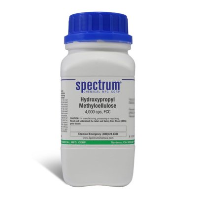 Hydroxypropyl Methylcellulose, 4,000 cps, FCC